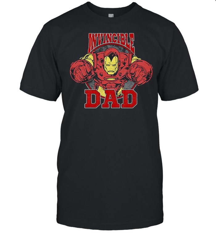 Marvel Iron Man Father’s Day Invincible Dad shirt