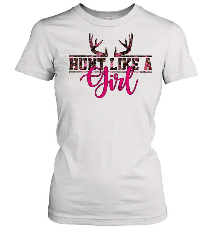 Hunt like a girl shirt Classic Women's T-shirt