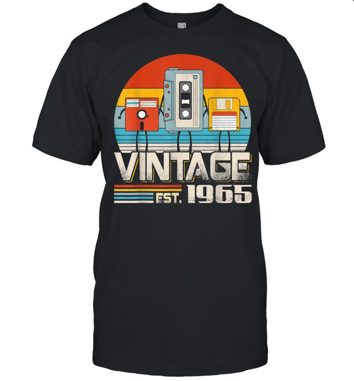 Music Tech Retro Vintage 56th Birthday 56 Years Old Shirt