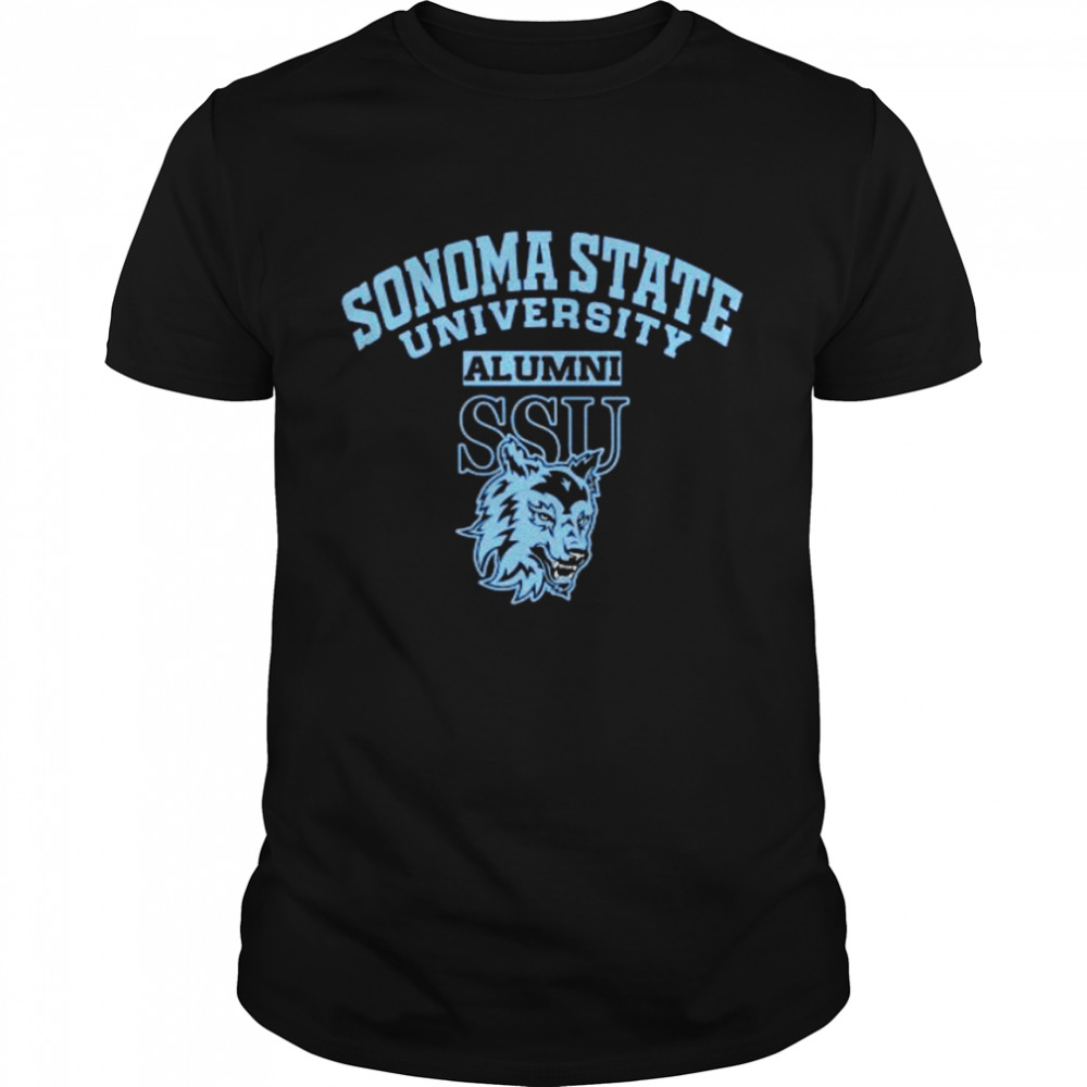 Sonoma State University Alumni Ssu Logo Shirt