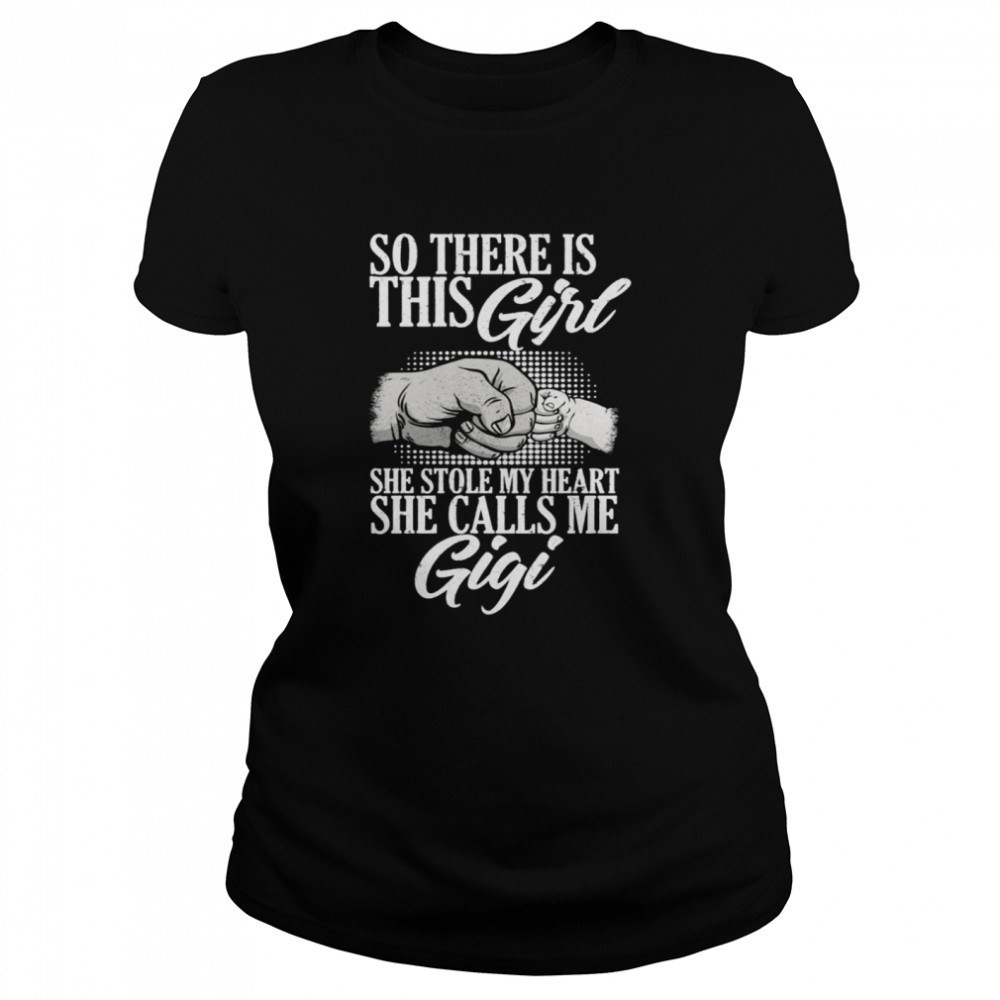 Father's Day for Gigi from Daughter girl to Gigi shirt Classic Women's T-shirt