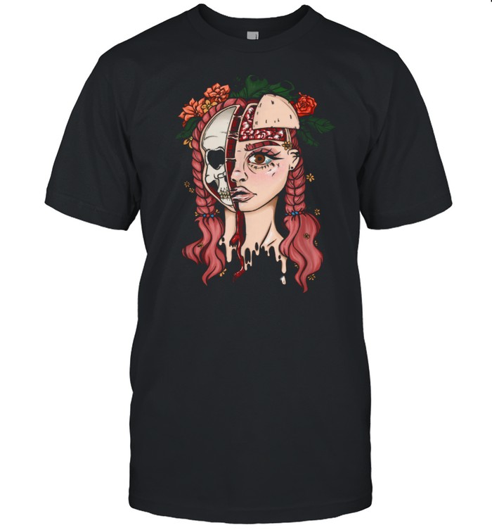 Aesthetic Girl drawing pastel gore shirt