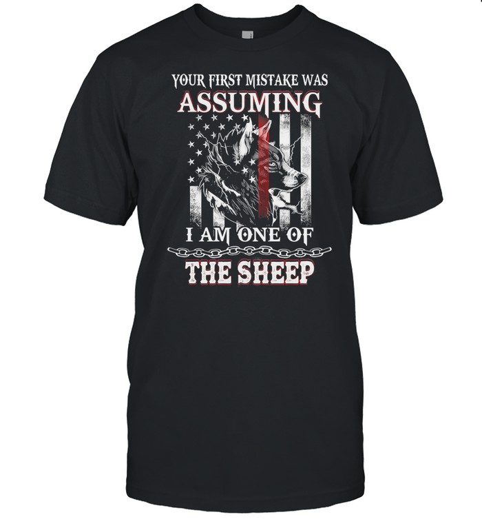 Your first mistake was assuming I am one of the sheep shirt