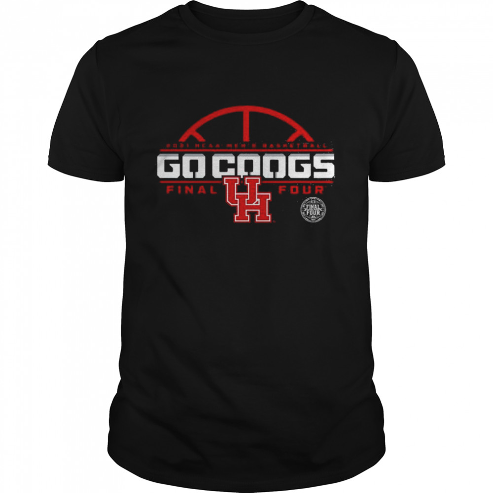 Houston Cougars 2021 NCAA Men’s Basketball Tournament March Madness Final Four Bound Full Court shirt