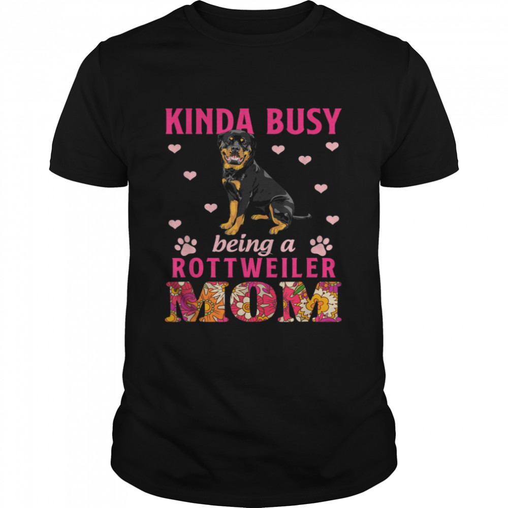 Rottweiler Mom Dog for Mother’s Day Shirt