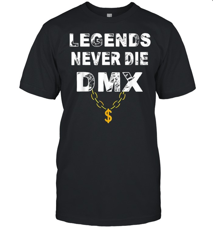 Legends Never Die DMX Gold Shirt