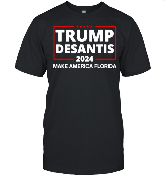 Trump Desantis 2024 Make America Florida Republican Election  Classic Men's T-shirt