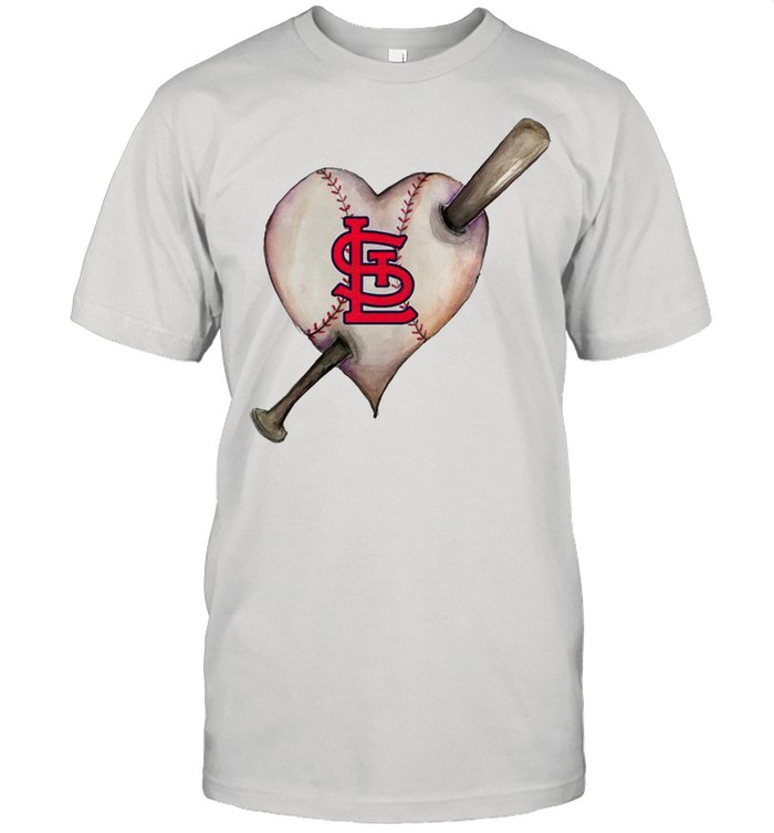 St. Louis Cardinals Heart Bat shirt