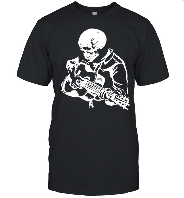 Skeleton playing Guitar shirt Classic Men's T-shirt