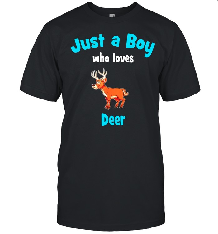Just a boy who loves Deer shirt Classic Men's T-shirt
