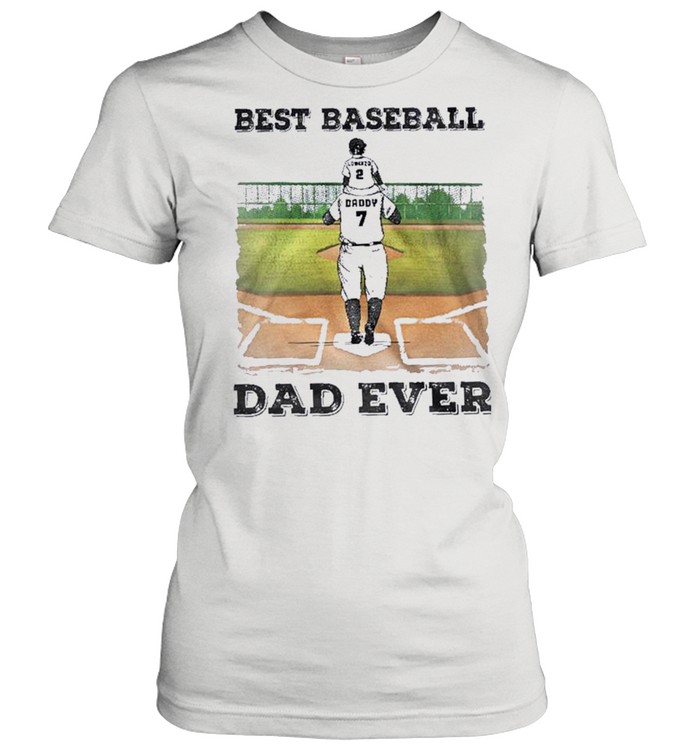 Daddy And Lorenzo Best Baseball Dad Ever 2021 shirt Classic Women's T-shirt