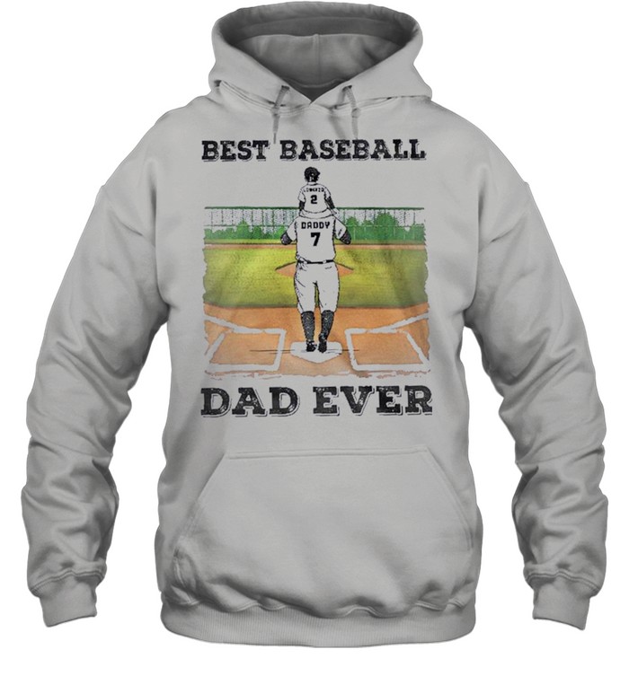 Daddy And Lorenzo Best Baseball Dad Ever 2021 shirt Unisex Hoodie