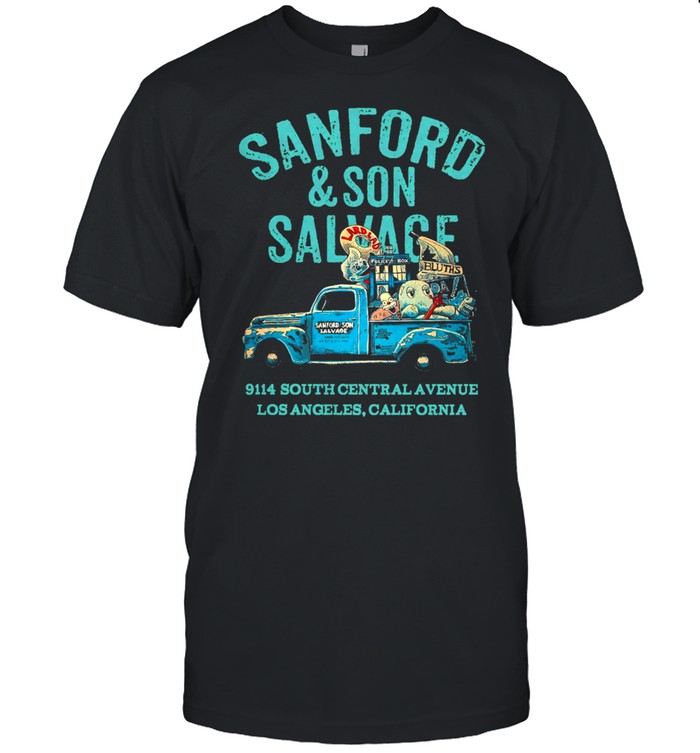 Sanford And Son Salvage 9114 South Central Avenue Los Angeles California shirt Classic Men's T-shirt