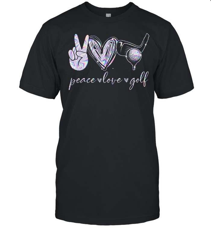 Peace love Golf shirt