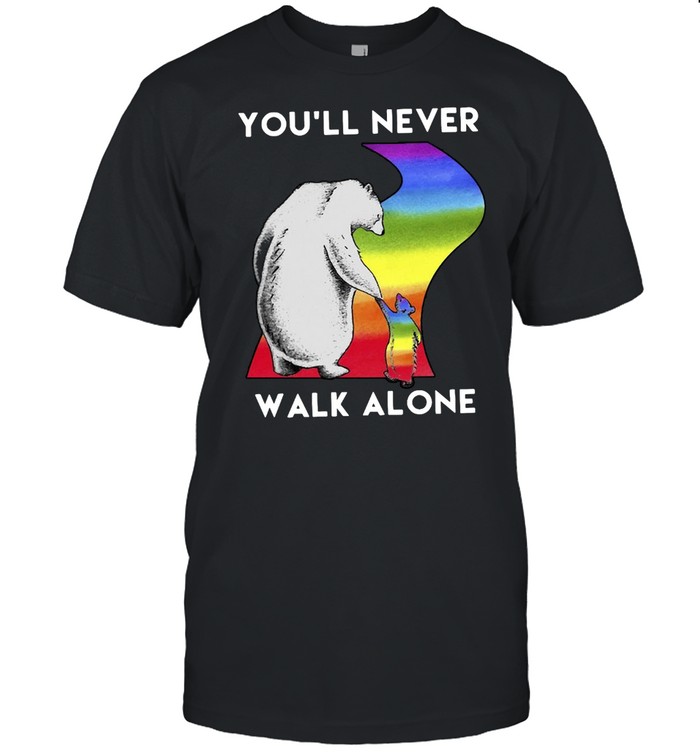 Bear You’ll Never Walk Alone T-shirt Classic Men's T-shirt