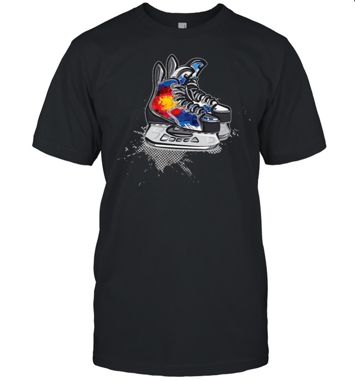 Colorado Hockey Skates T-Shirt