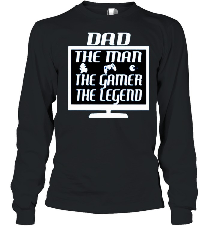 Dad The Man,The Myth,The Legend,Father Day Gift shirt Long Sleeved T-shirt