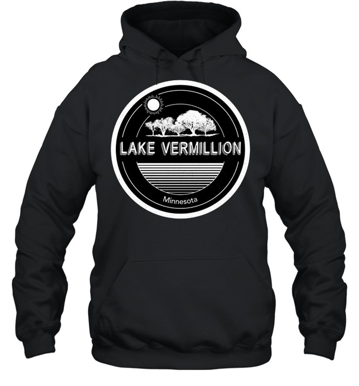 Lake Vermilion Minnesota Vintage T-shirt Unisex Hoodie