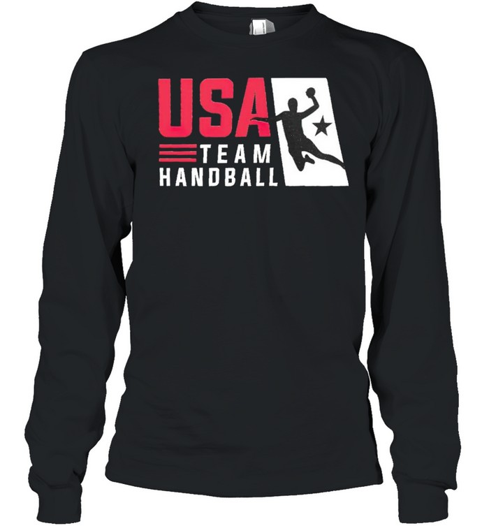 USA Team Handball shirt Long Sleeved T-shirt