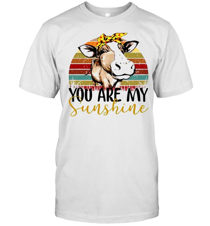 Cow you are my sunshine shirt Classic Men's T-shirt