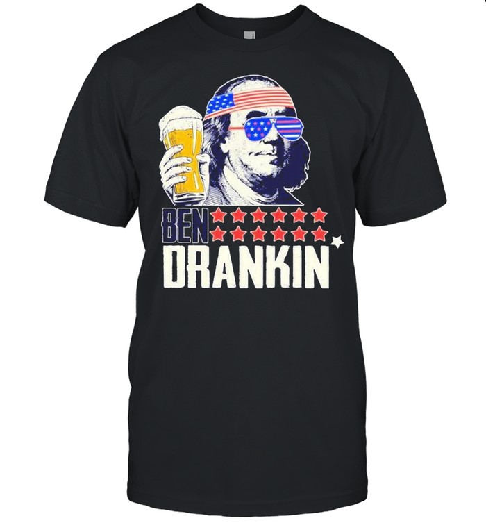 Cool sunglass ben drankin benjamin franklin americana shirt