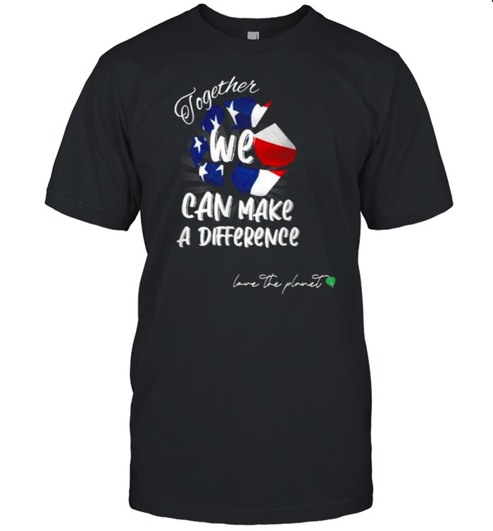 Together We Can Make a Difference T- Classic Men's T-shirt
