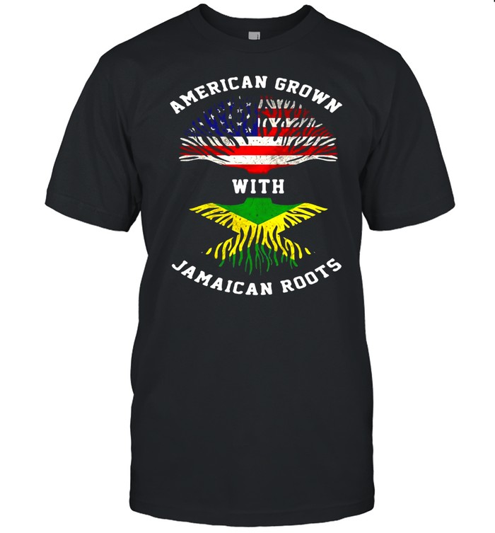 American Grown With Jamaican Roots Vintage T-shirt