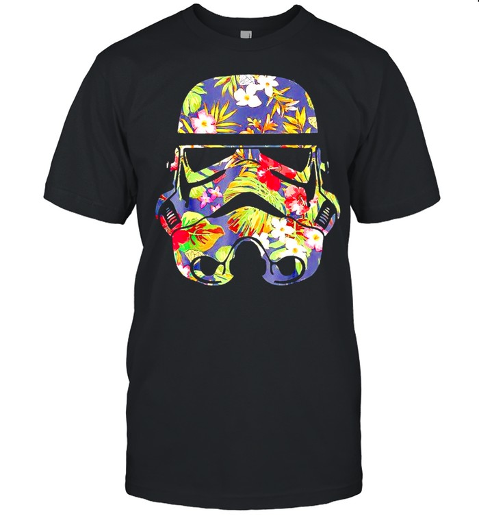 Star Wars Stormtrooper floral shirt