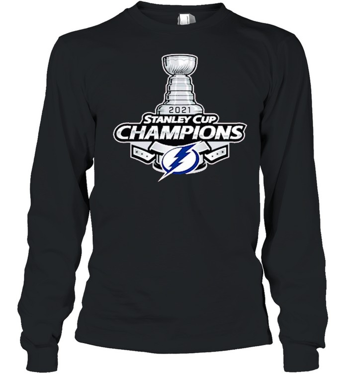 Stanley Cup Champions 2021 Tampa Bay Lightning shirt Long Sleeved T-shirt