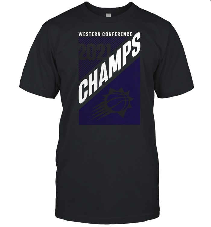 Phoenix Suns 2021 Western Conference Champions Team Roster Balanced Attack shirt