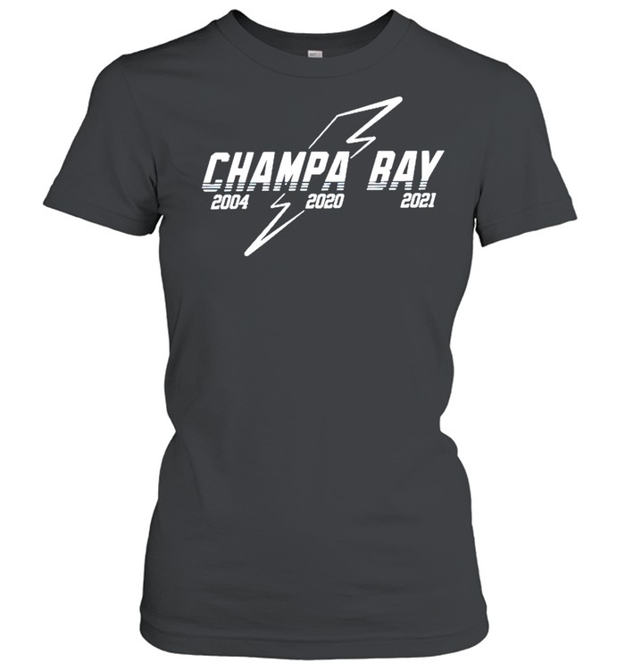 Tampa Bay Lightning champion Champa Bay 2004 2020 2021 shirt Classic Women's T-shirt