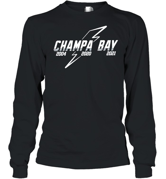 Tampa Bay Lightning champion Champa Bay 2004 2020 2021 shirt Long Sleeved T-shirt
