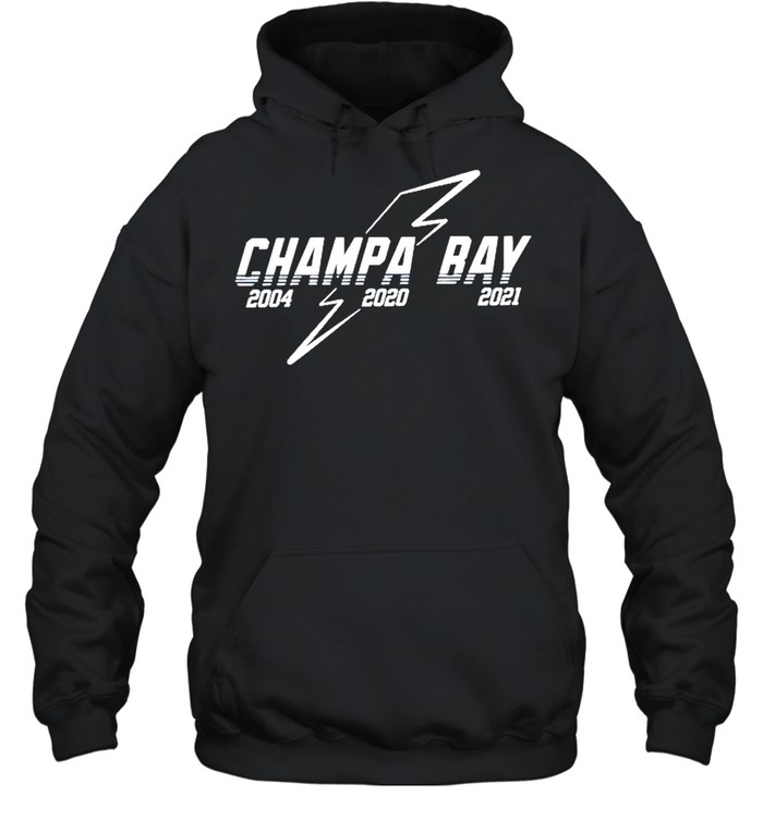 Tampa Bay Lightning champion Champa Bay 2004 2020 2021 shirt Unisex Hoodie