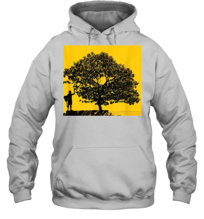 The tree and man in dreams with art style T- Unisex Hoodie