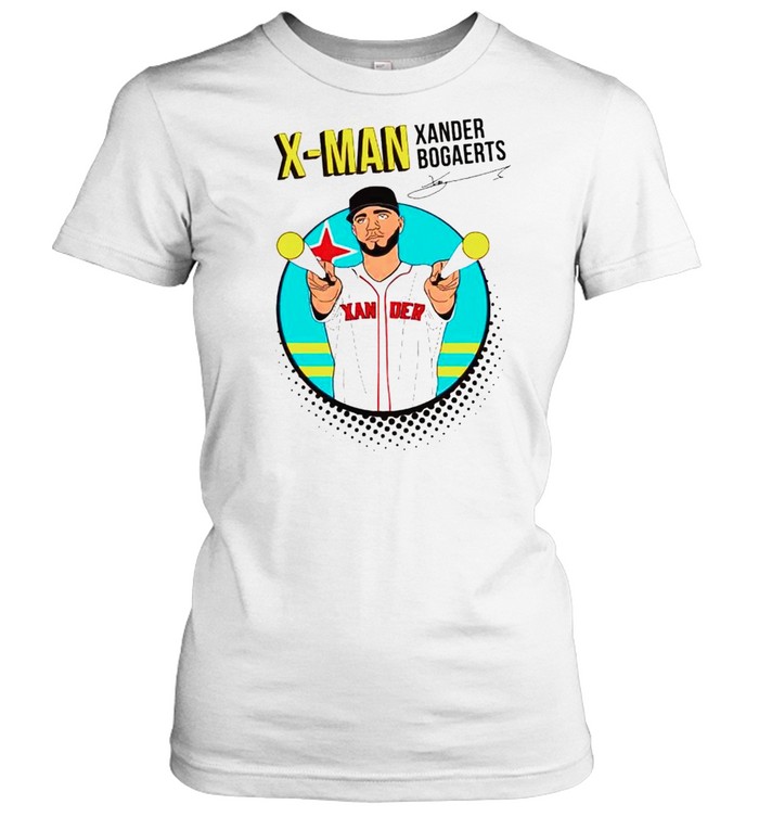 Xander Bogaerts x-man signature shirt Classic Women's T-shirt