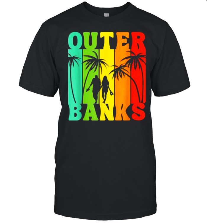 Outer Banks Shirts Vintage 80s OBX North Carolina Gift T-Shirt