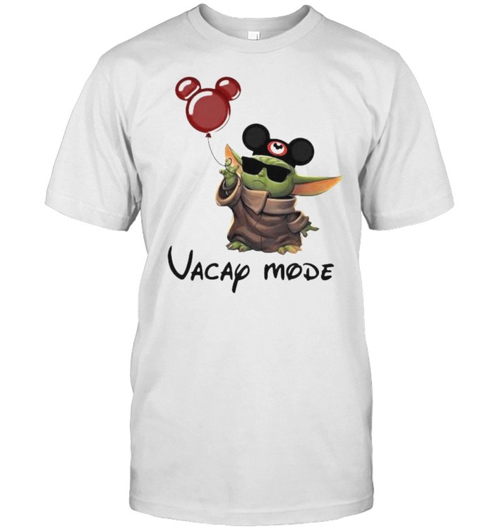 Vacap Mode Baby Yoda Mickey Shirt