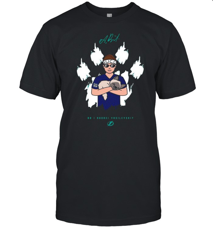 Andrei Vasilevskiy Lightning Poster Series Tee shirt