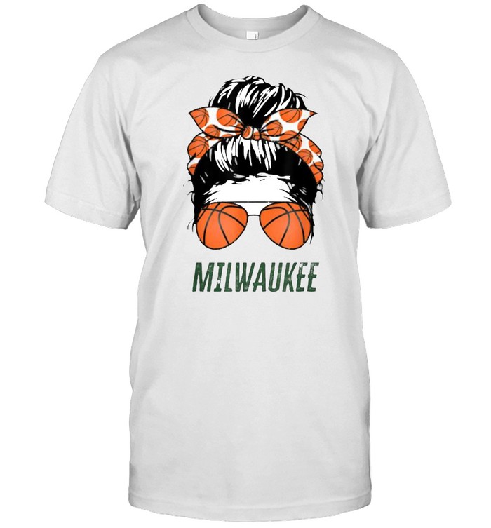 Milwaukee basketball sunglasses and messy bun basketball T- Classic Men's T-shirt