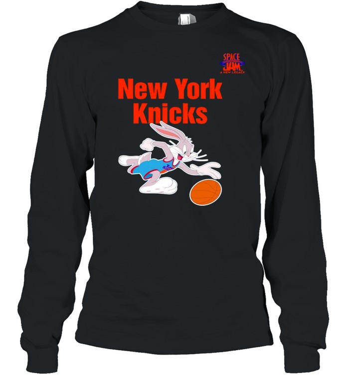 New York Knicks Space Jam 2 Slam shirt Long Sleeved T-shirt