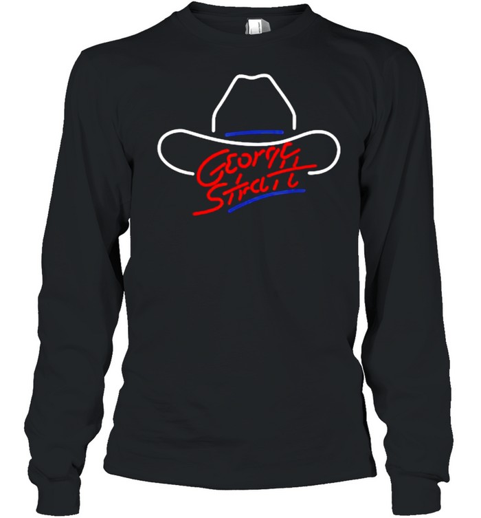 George Strait Vaporware Country Music T- Long Sleeved T-shirt