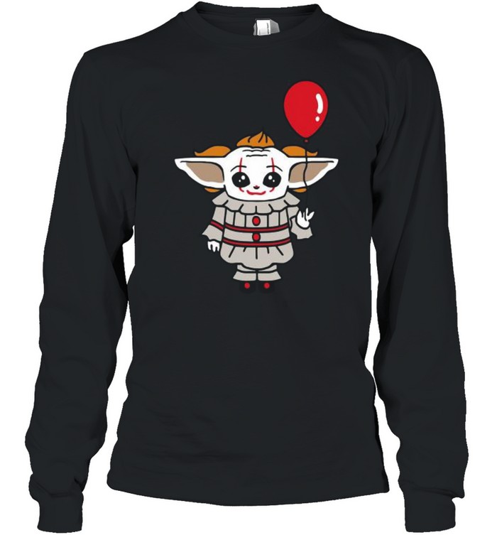 Yoda Cosplay Pennywise Long Sleeved T-shirt
