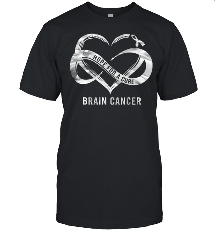 Brain Cancer hope for a cure shirt