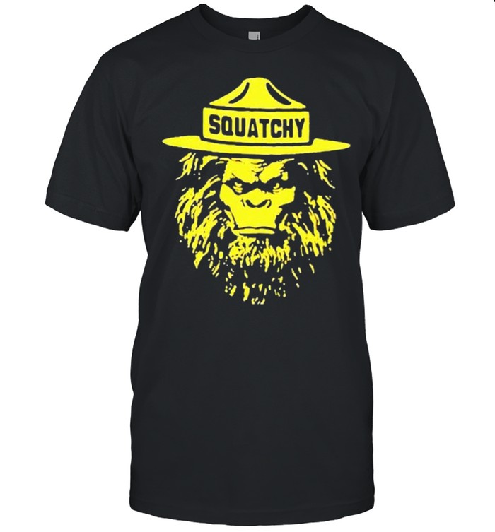 Sasquatch smokey the bigfoot bear shirt
