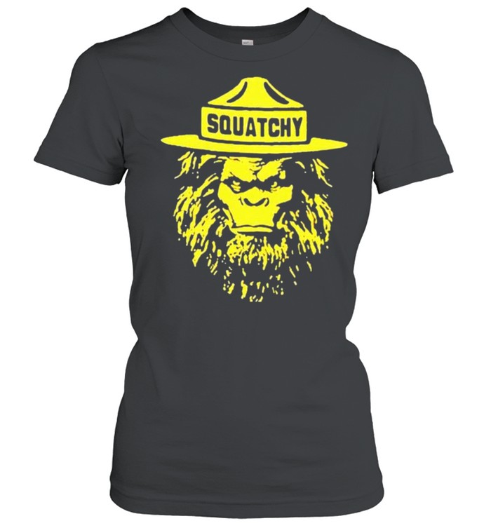 Sasquatch smokey the bigfoot bear shirt Classic Women's T-shirt