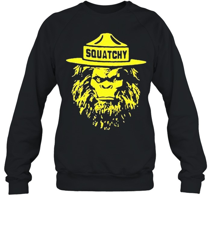 Sasquatch smokey the bigfoot bear shirt Unisex Sweatshirt