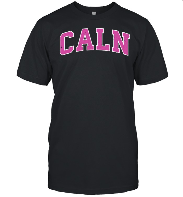 Caln Pennsylvania PA Vintage Sports Design Pink Design shirt Classic Men's T-shirt
