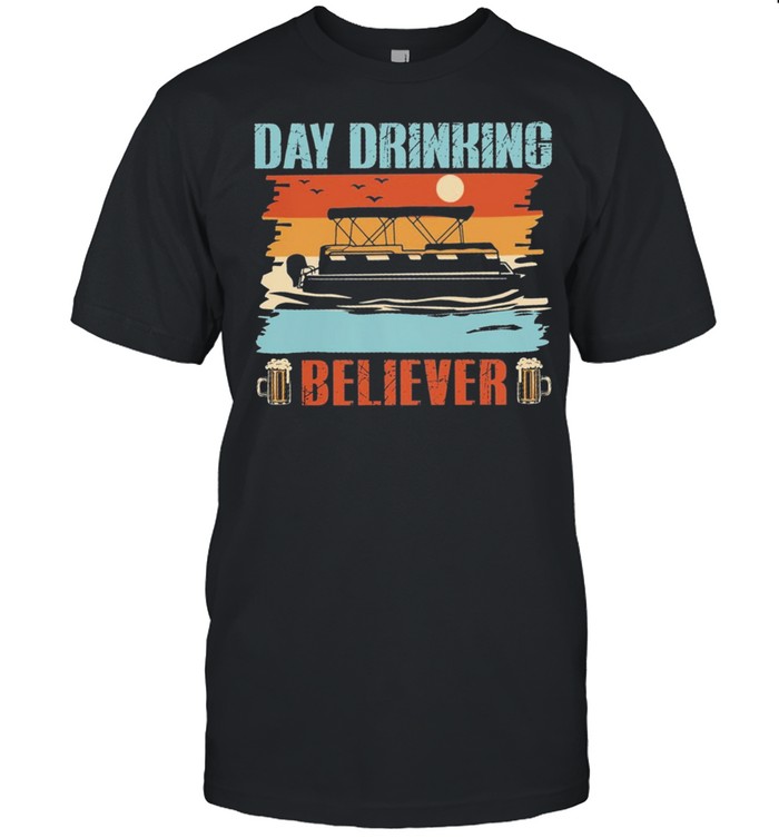 Boat day drinking believer vintage shirt