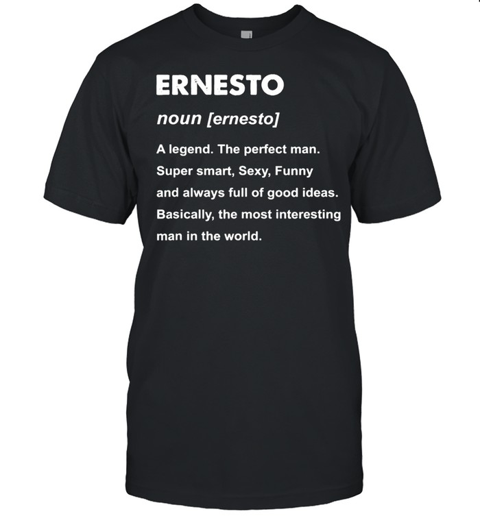 Mens Ernesto Name shirt