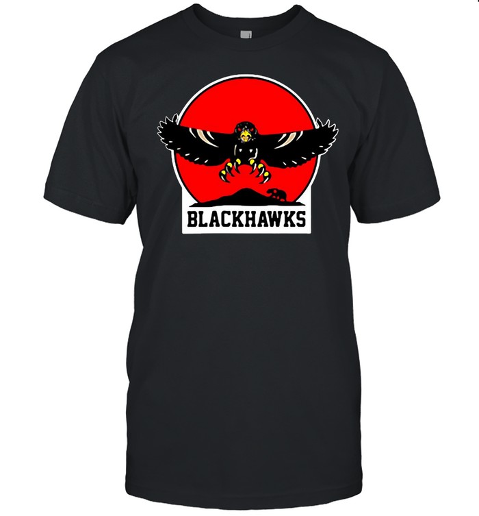 Blackhawks Tribe Black Hawk T-shirt